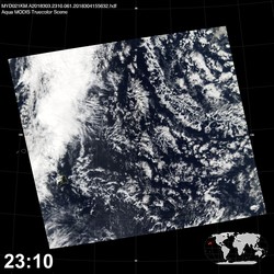 Level 1B Image at: 2310 UTC