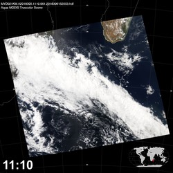 Level 1B Image at: 1110 UTC