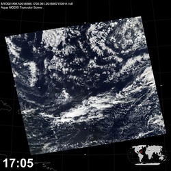 Level 1B Image at: 1705 UTC