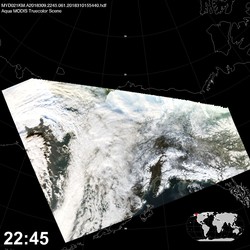 Level 1B Image at: 2245 UTC