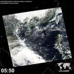 Level 1B Image at: 0550 UTC