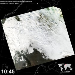 Level 1B Image at: 1045 UTC