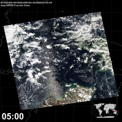 Level 1B Image at: 0500 UTC