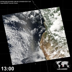 Level 1B Image at: 1300 UTC