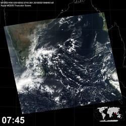 Level 1B Image at: 0745 UTC