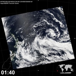 Level 1B Image at: 0140 UTC