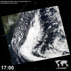 Level 1B Image at: 1700 UTC