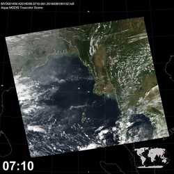 Level 1B Image at: 0710 UTC