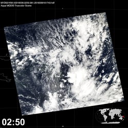 Level 1B Image at: 0250 UTC