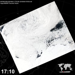 Level 1B Image at: 1710 UTC