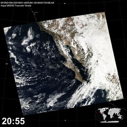 Level 1B Image at: 2055 UTC