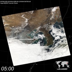 Level 1B Image at: 0500 UTC