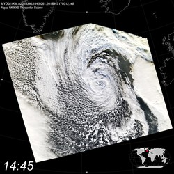 Level 1B Image at: 1445 UTC