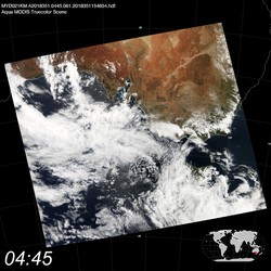 Level 1B Image at: 0445 UTC