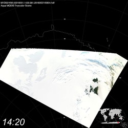 Level 1B Image at: 1420 UTC