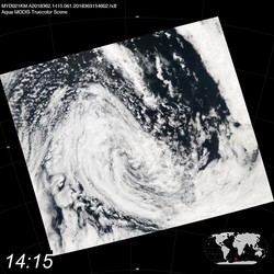 Level 1B Image at: 1415 UTC