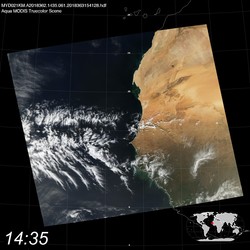 Level 1B Image at: 1435 UTC