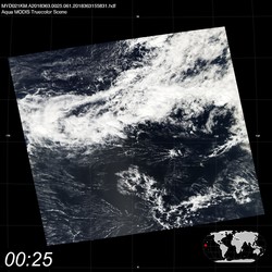 Level 1B Image at: 0025 UTC