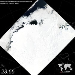 Level 1B Image at: 2355 UTC