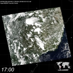 Level 1B Image at: 1700 UTC