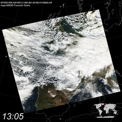 Level 1B Image at: 1305 UTC