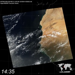 Level 1B Image at: 1435 UTC