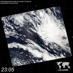 Level 1B Image at: 2305 UTC