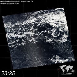 Level 1B Image at: 2335 UTC