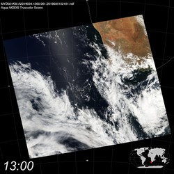 Level 1B Image at: 1300 UTC