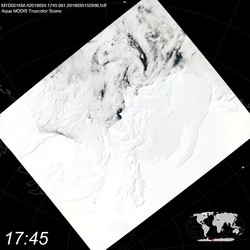 Level 1B Image at: 1745 UTC