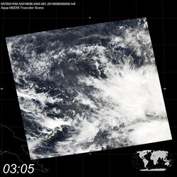 Level 1B Image at: 0305 UTC