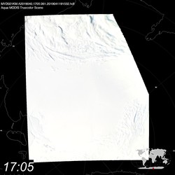 Level 1B Image at: 1705 UTC