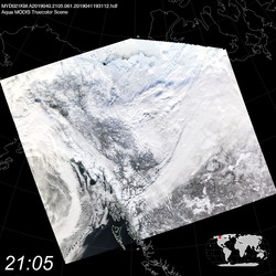 Level 1B Image at: 2105 UTC