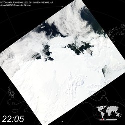 Level 1B Image at: 2205 UTC