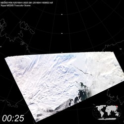 Level 1B Image at: 0025 UTC