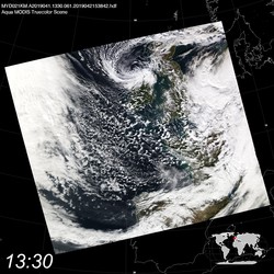 Level 1B Image at: 1330 UTC