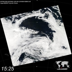 Level 1B Image at: 1525 UTC