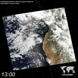 Level 1B Image at: 1300 UTC