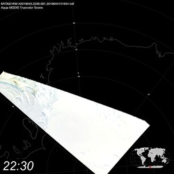 Level 1B Image at: 2230 UTC