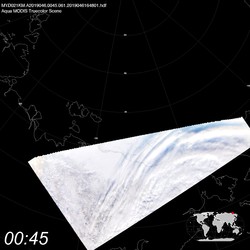 Level 1B Image at: 0045 UTC