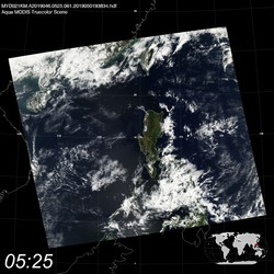 Level 1B Image at: 0525 UTC