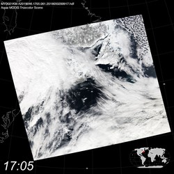 Level 1B Image at: 1705 UTC