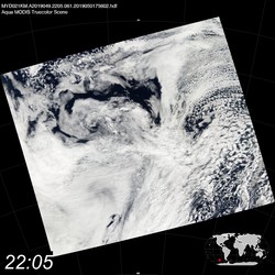 Level 1B Image at: 2205 UTC