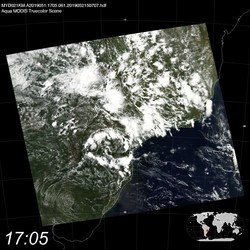 Level 1B Image at: 1705 UTC