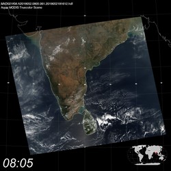 Level 1B Image at: 0805 UTC