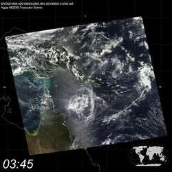 Level 1B Image at: 0345 UTC