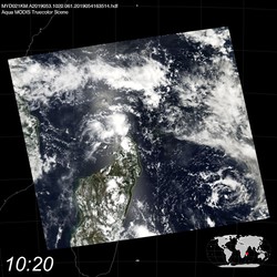 Level 1B Image at: 1020 UTC