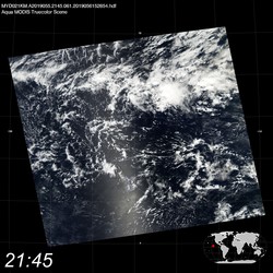 Level 1B Image at: 2145 UTC