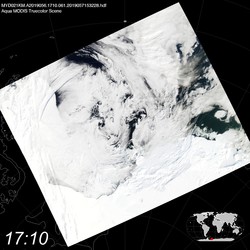 Level 1B Image at: 1710 UTC