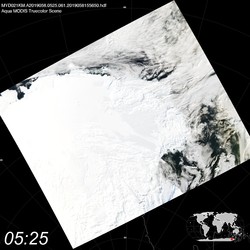 Level 1B Image at: 0525 UTC